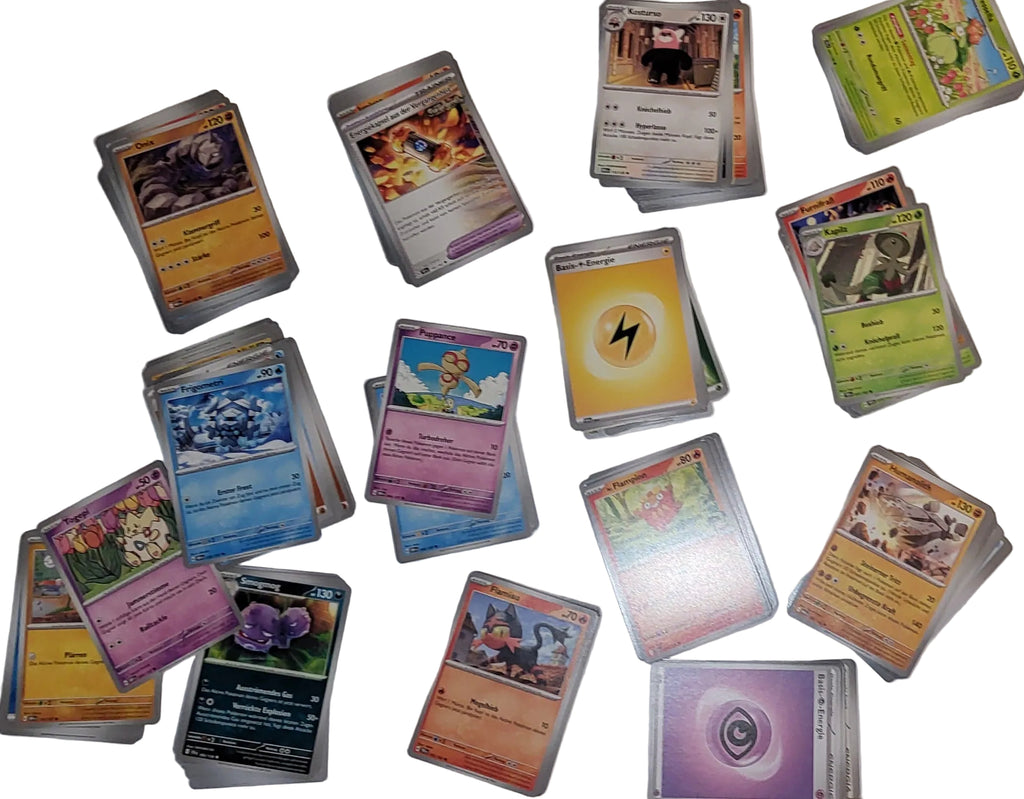 Pokémon Bulk Set – 25 gemischte Karten – Deutsch – Holo, Reverse & Common