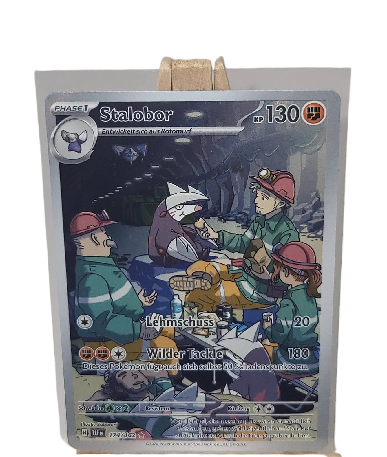 Stalobor 174/162 Illustration Rare Pokémon Gewalten der Zeit Deutsch