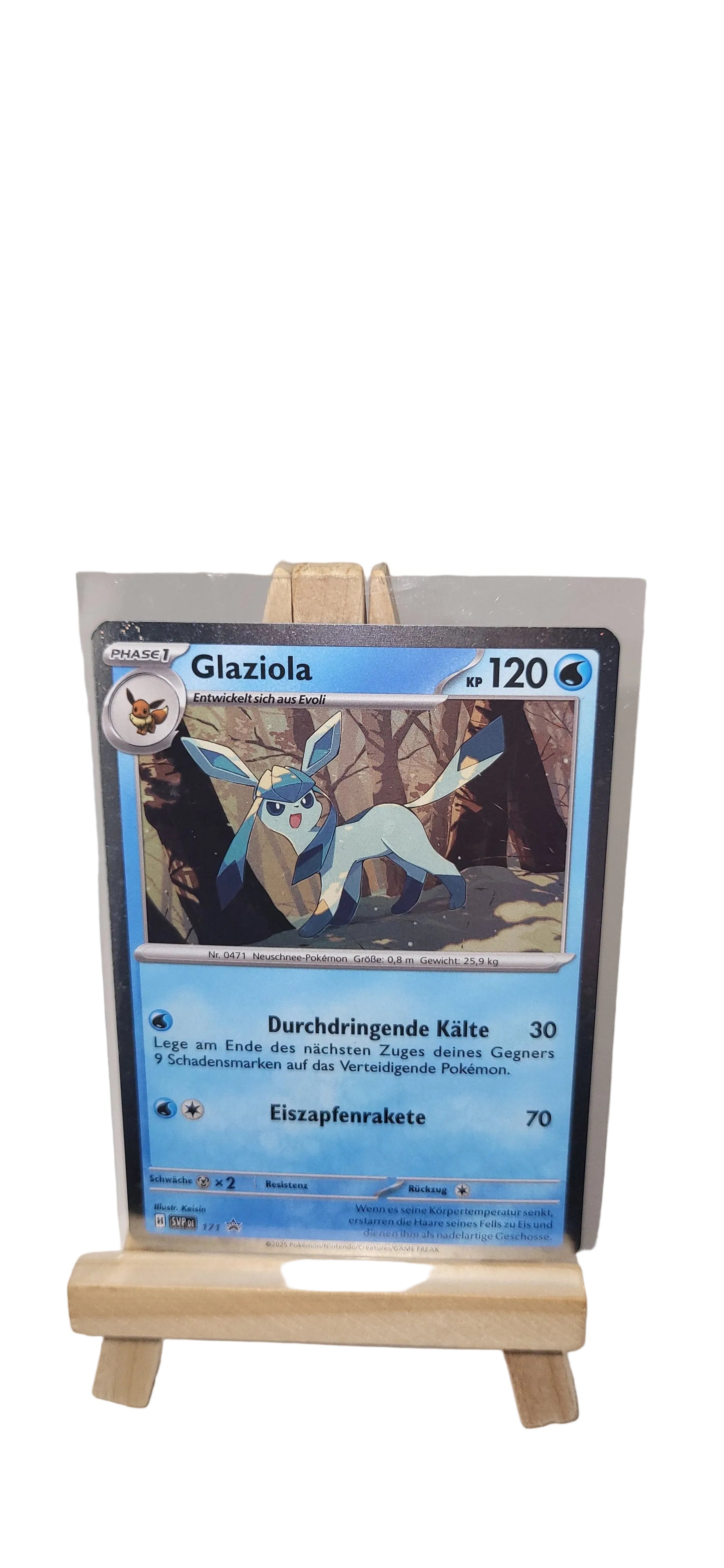 Glaziola Pokémon SVP 171 DE Cosmo Holo Black Star Promo