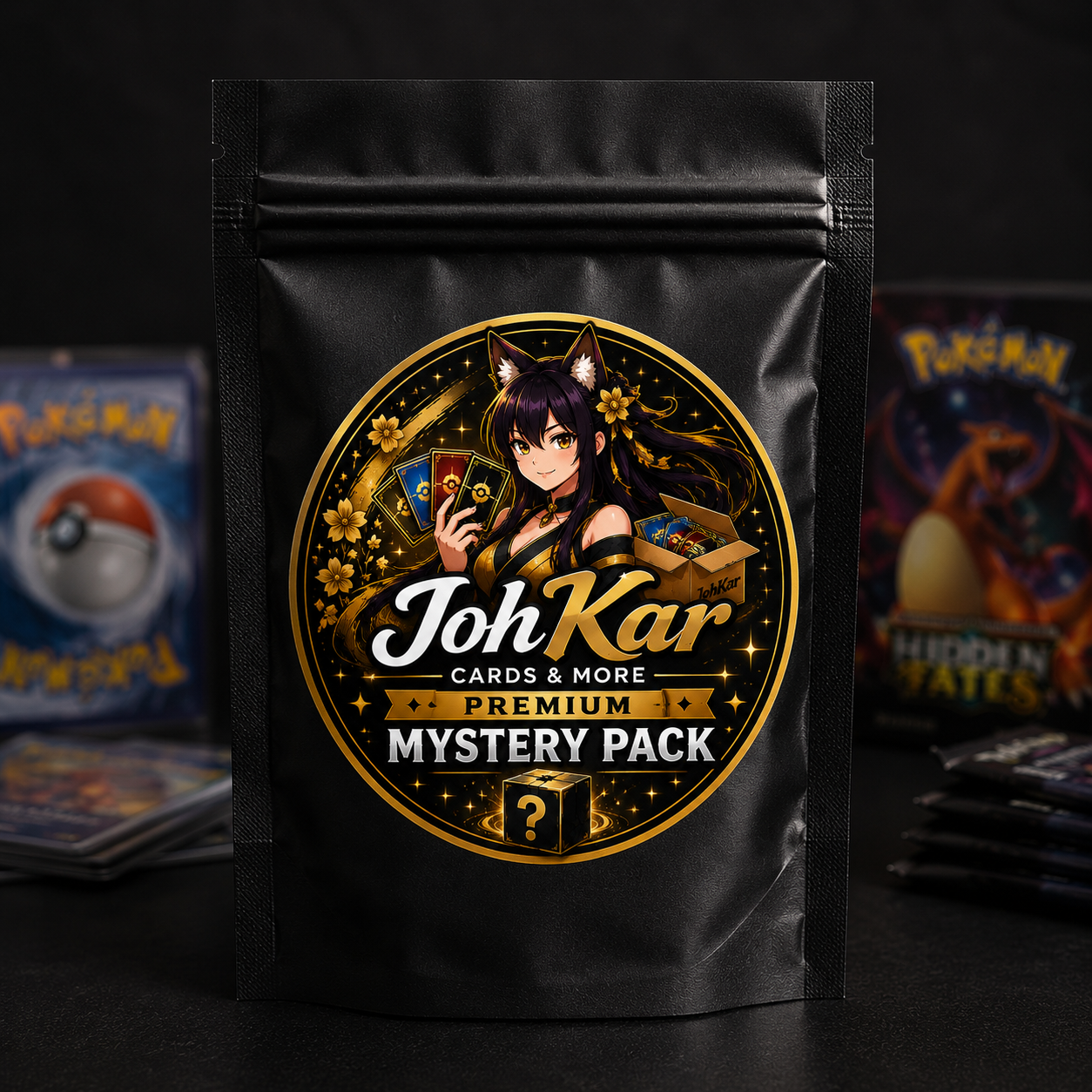 JohKar -  Pokémon Premium Mystery Pack – 30 Karten - Garantierte Hits