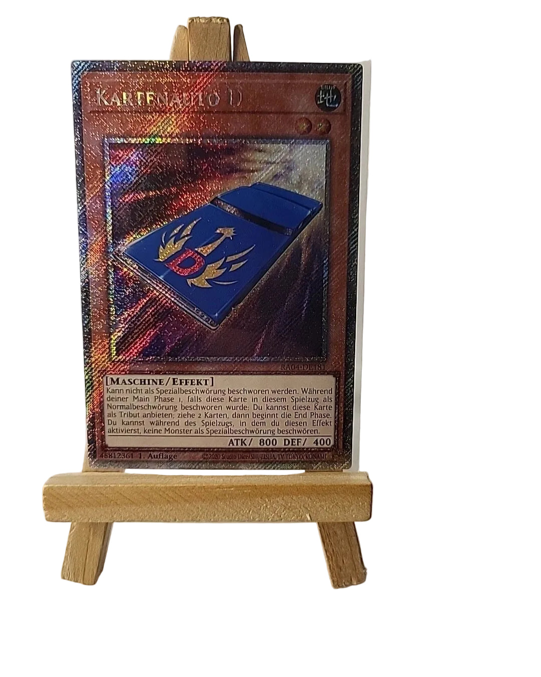 Kartenauto D Yu-Gi-Oh! RA04-DE181 1. Auflage Deutsch