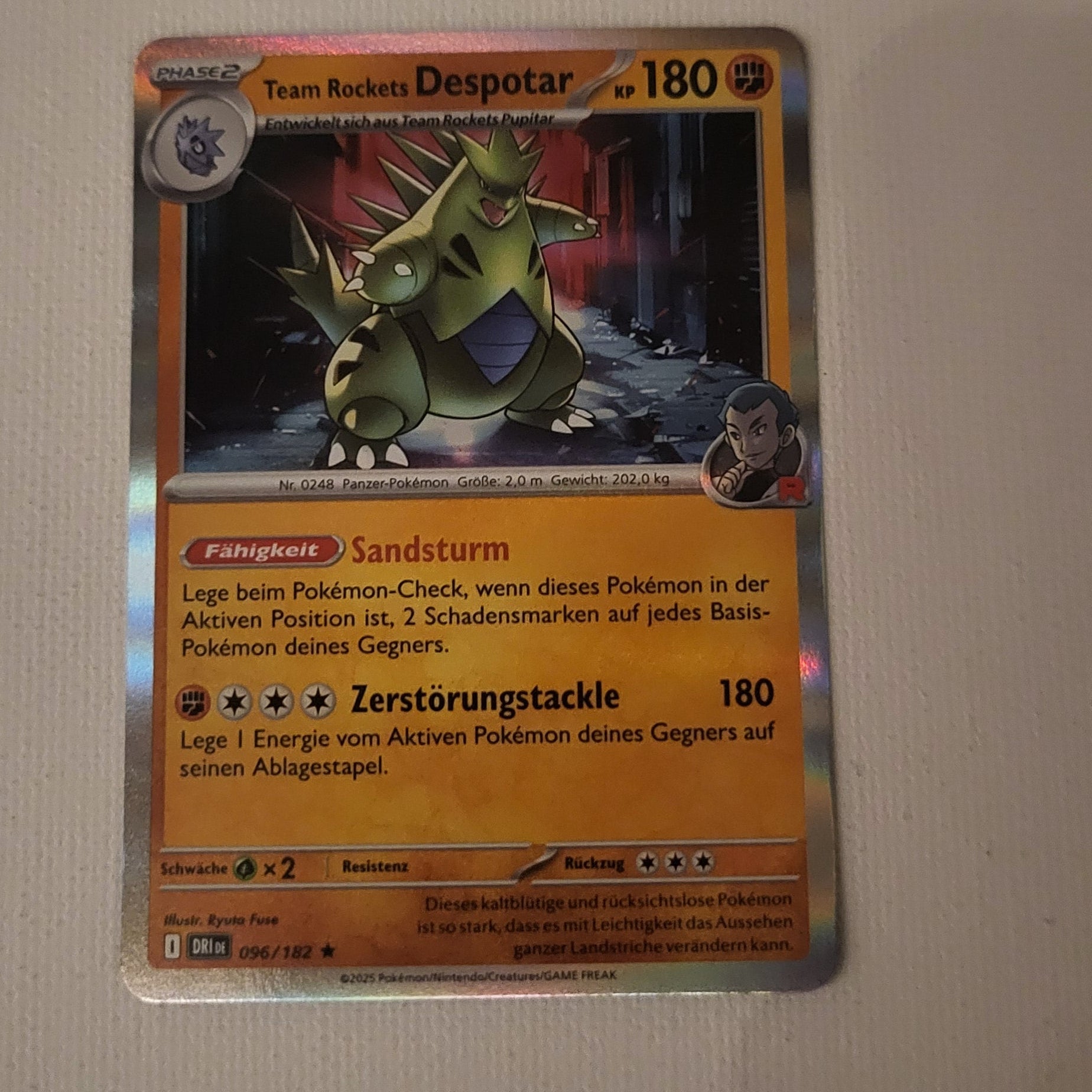 Pokémon – Team Rockets Despotar – Holo – Gewalten der Zeit – 096/162