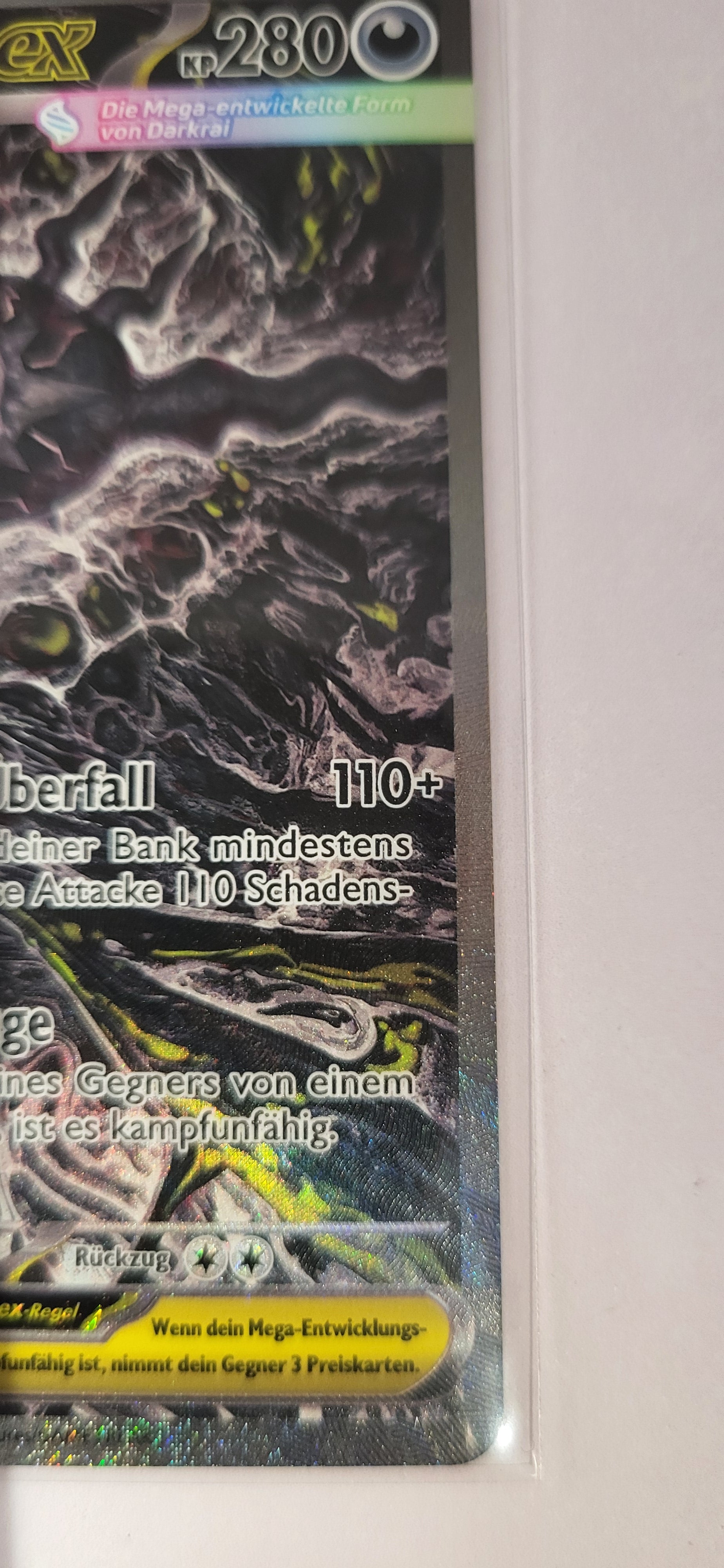 Pokémon Mega-Darkrai EX 116/084 – Full Art Secret Rare – Dunkelnacht – Near Mint – Deutsch