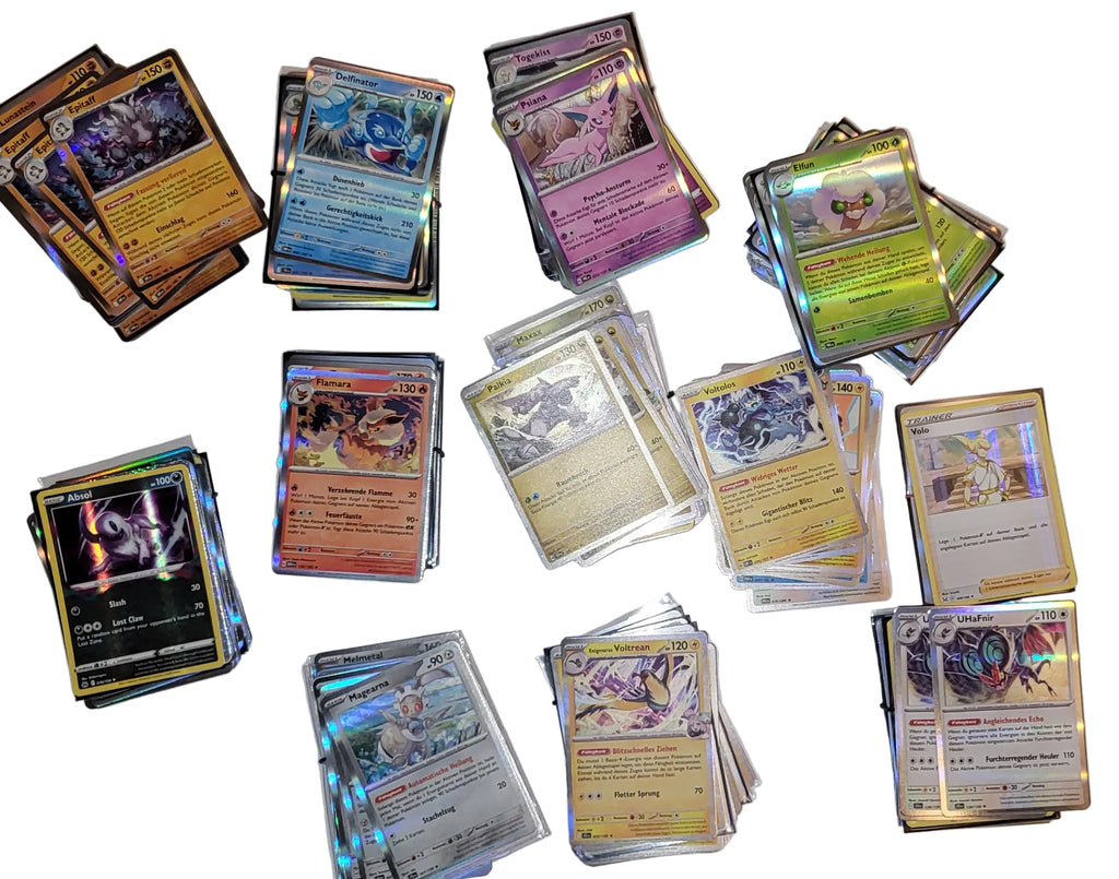 Pokémon Bulk Set – 25 gemischte Karten – Deutsch – Holo, Reverse & Common