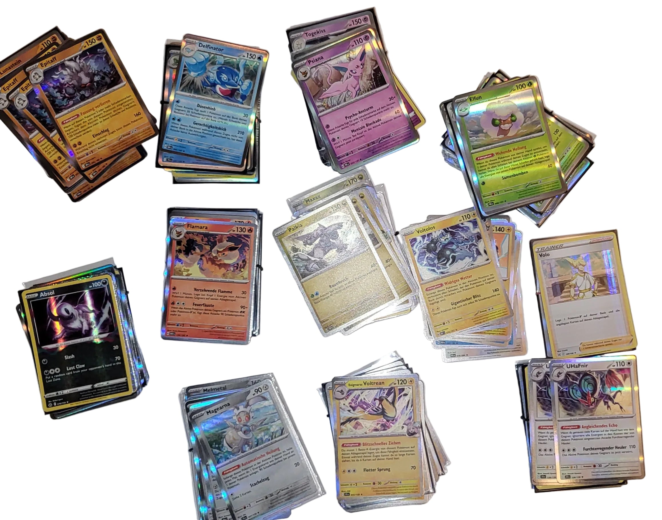 Pokémon Bulk Set – 25 gemischte Karten – Deutsch – Holo, Reverse & Common