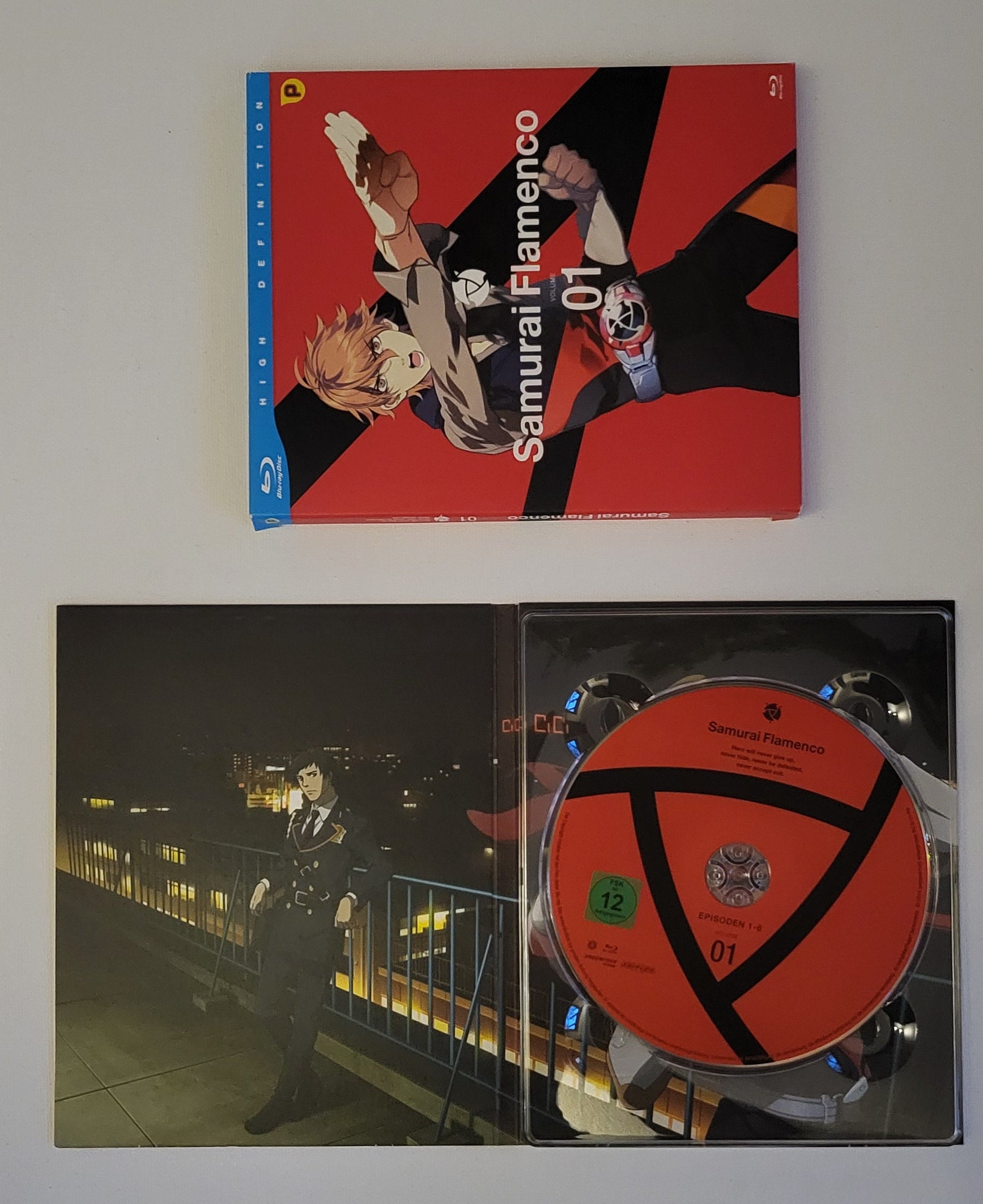 Samurai Flamenco – Volume 01 Blu-ray – Episoden 1–6 – Gebraucht