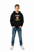 Pokémon Hoodie Jungen – Schwarz – Pikachu Print