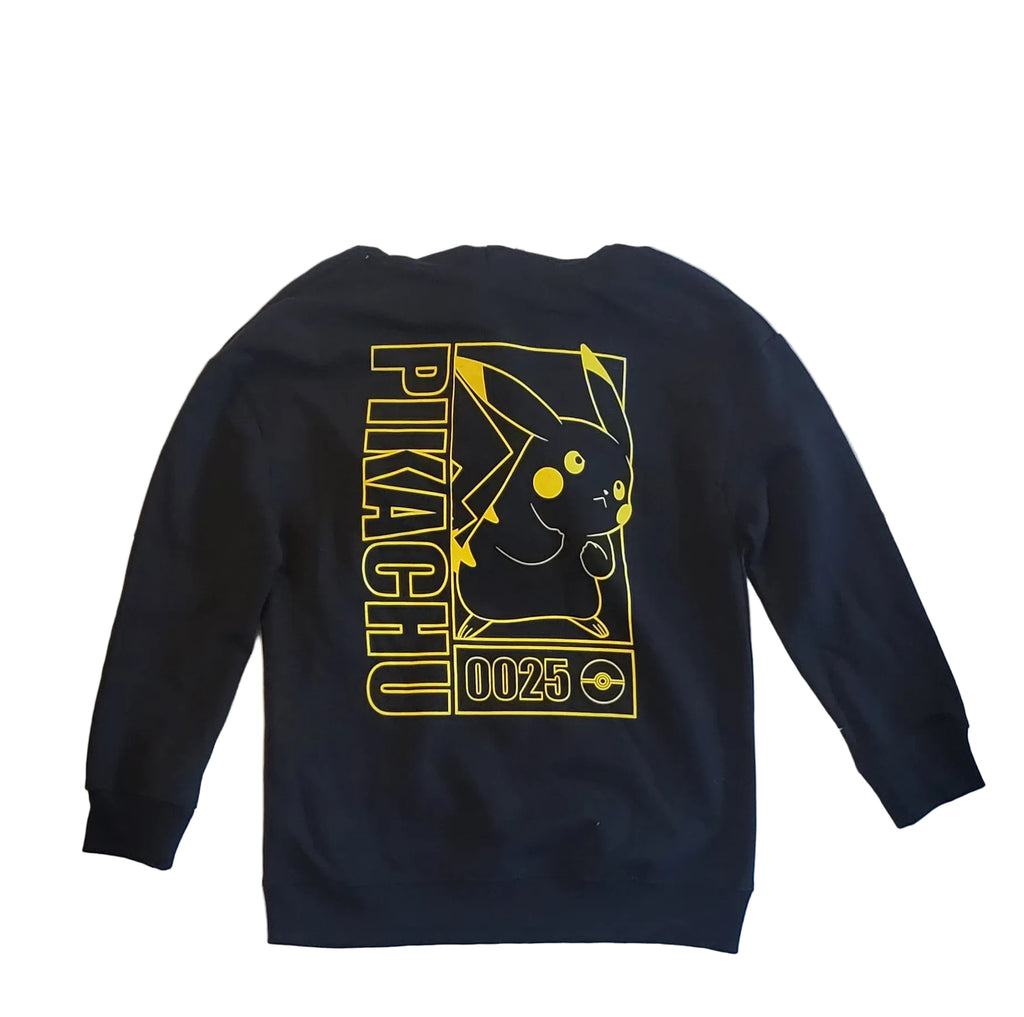 Pokémon Hoodie Jungen – Schwarz – Pikachu Print