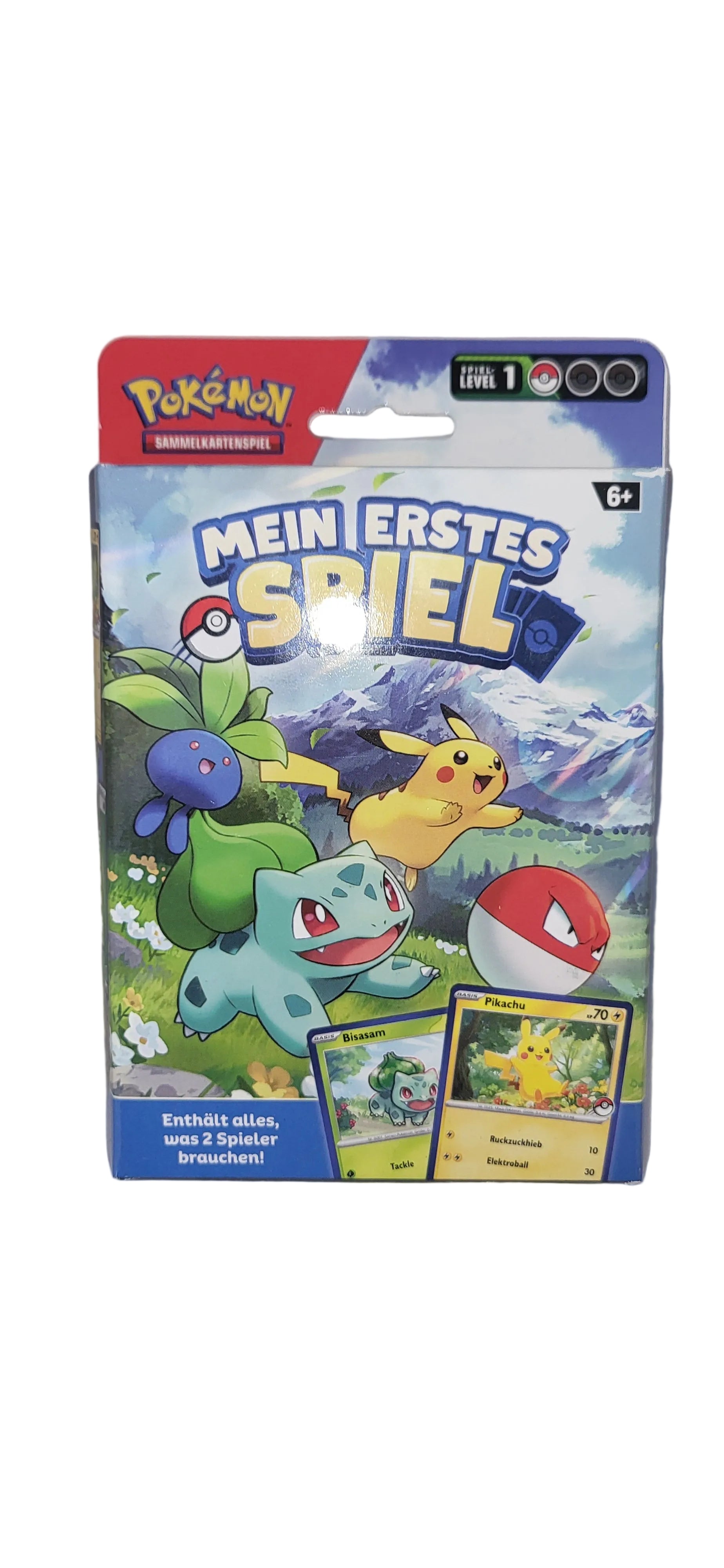 Pokémon Mein Erstes Spiel Pikachu & Bisasam Deutsch