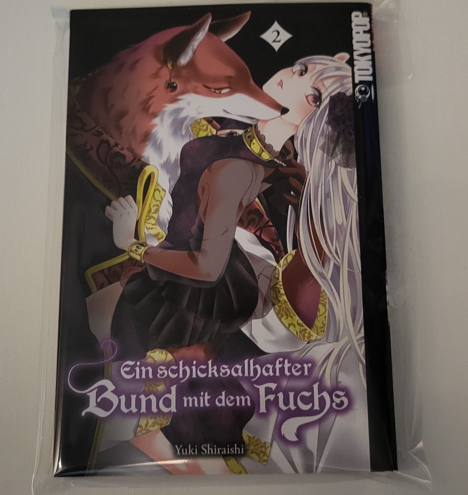 Ein schicksalhafter Bund mit dem Fuchs – Band 2 – Yuki Shiraishi – Deutsch – Gebraucht