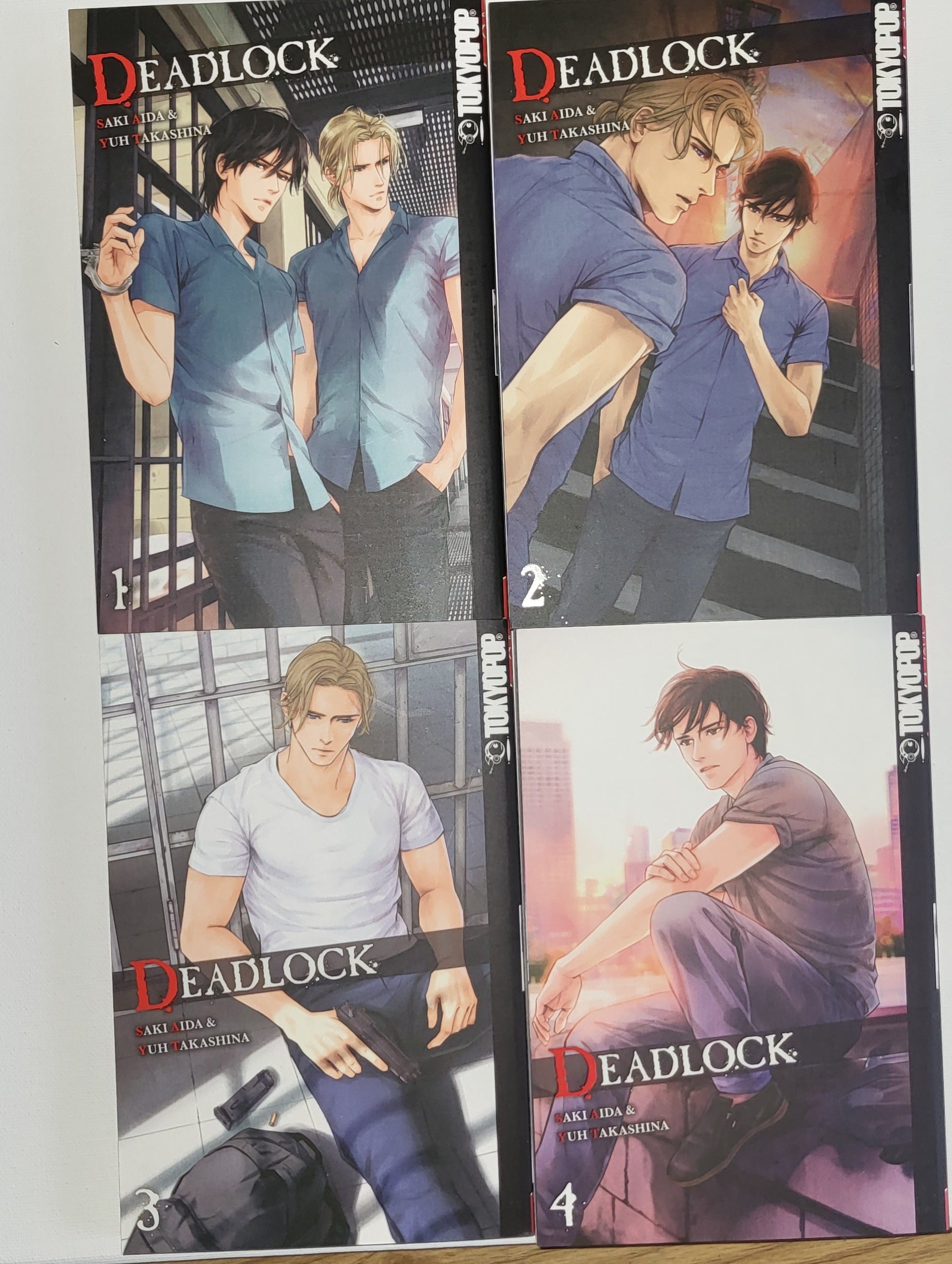 Tokyopop Deadlock Band 1 - 4 Im Schuber Gebraucht Deutsch Guter Zustand