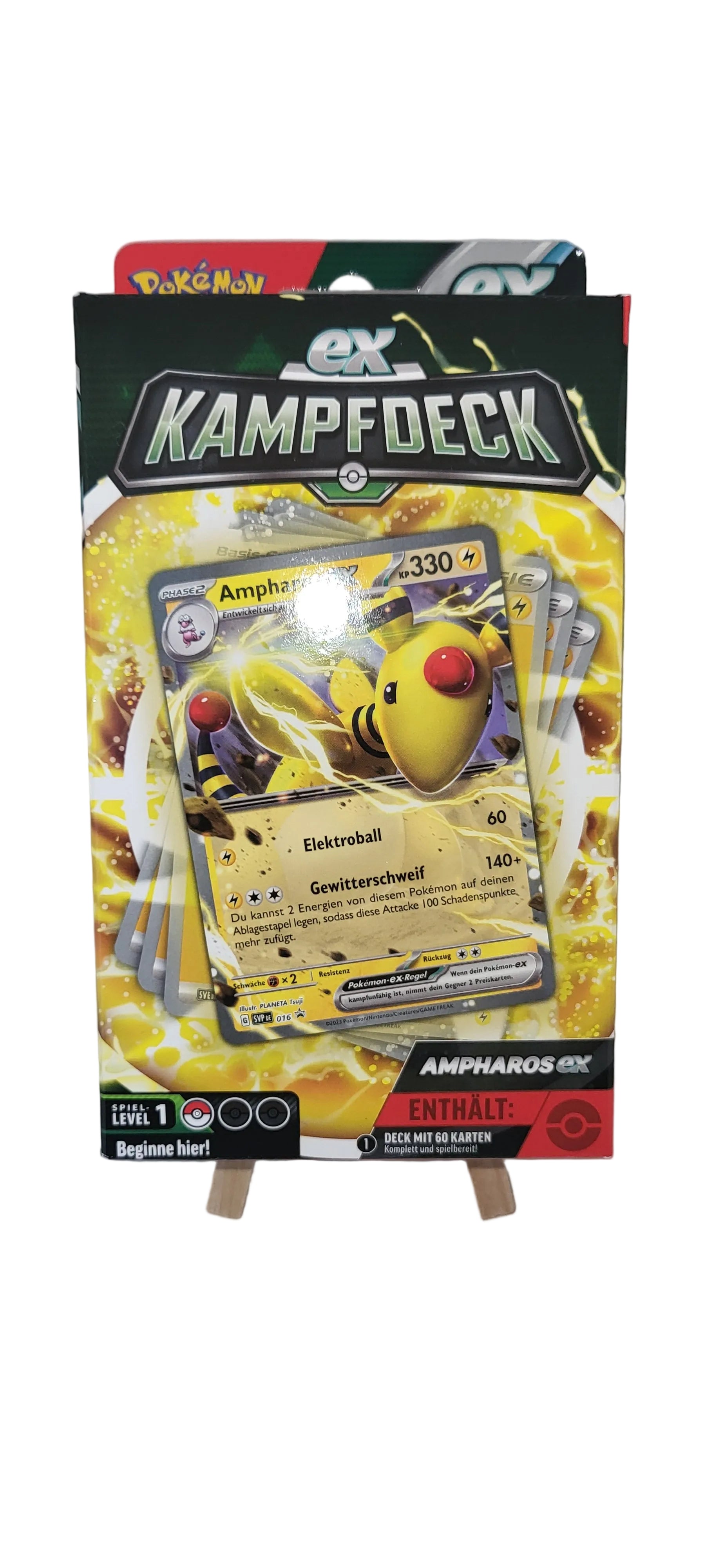 Pokémon ex Kampfdeck Ampharos  Deutsch