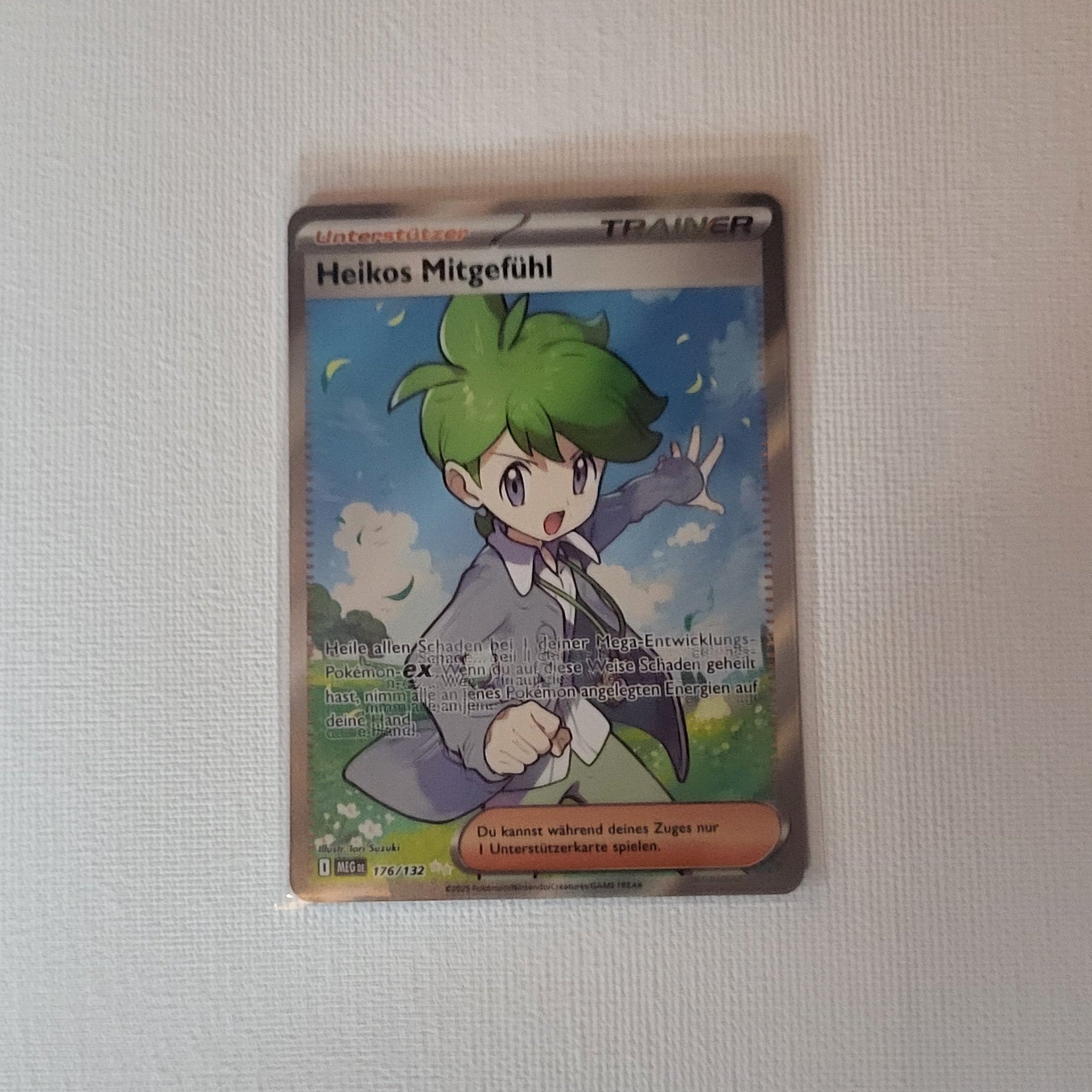 Pokémon – Heikos Mitgefühl – 176/132 – Full Art Secret Rare – Near Mint