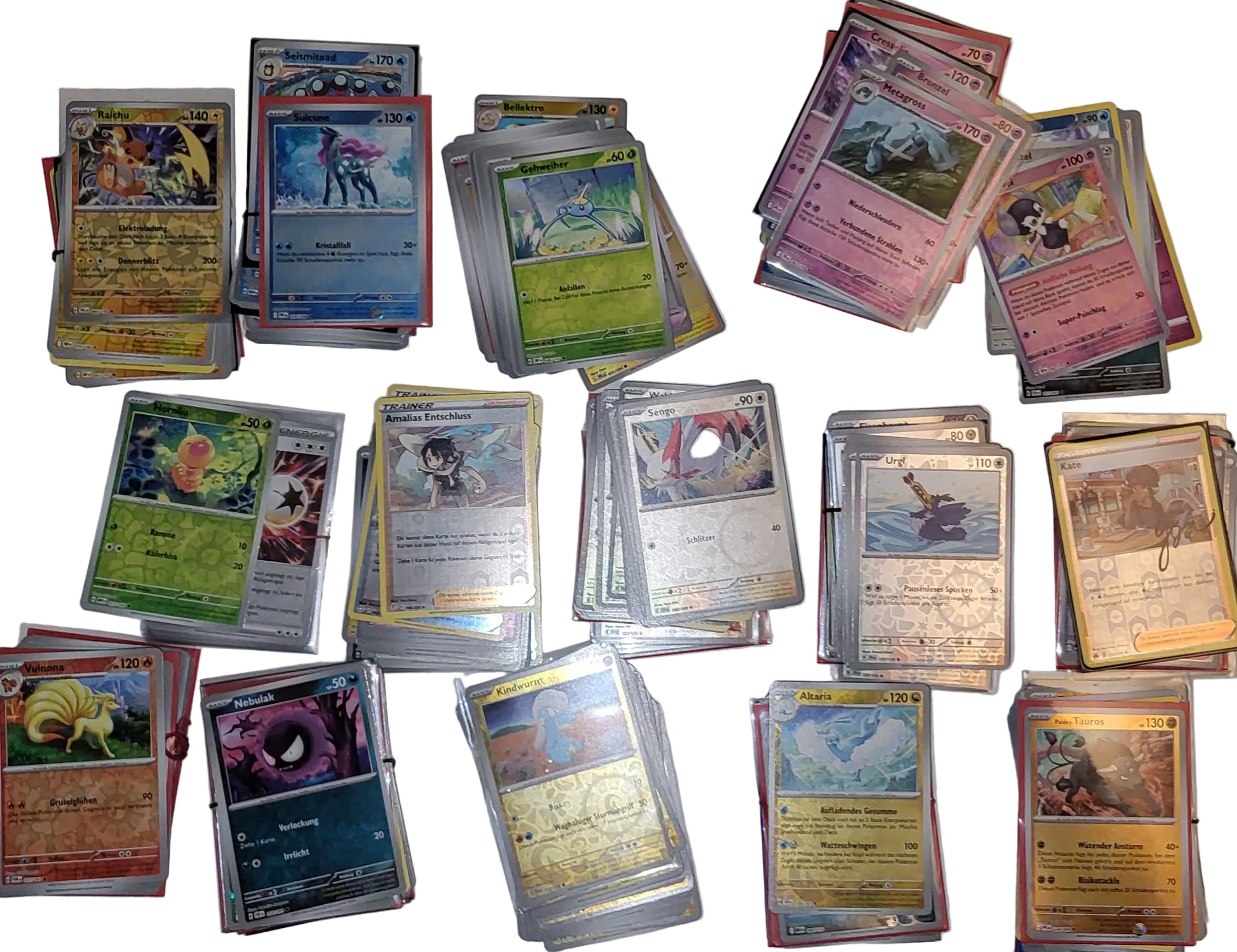 Pokémon Bulk Set – 25 gemischte Karten – Deutsch – Holo, Reverse & Common