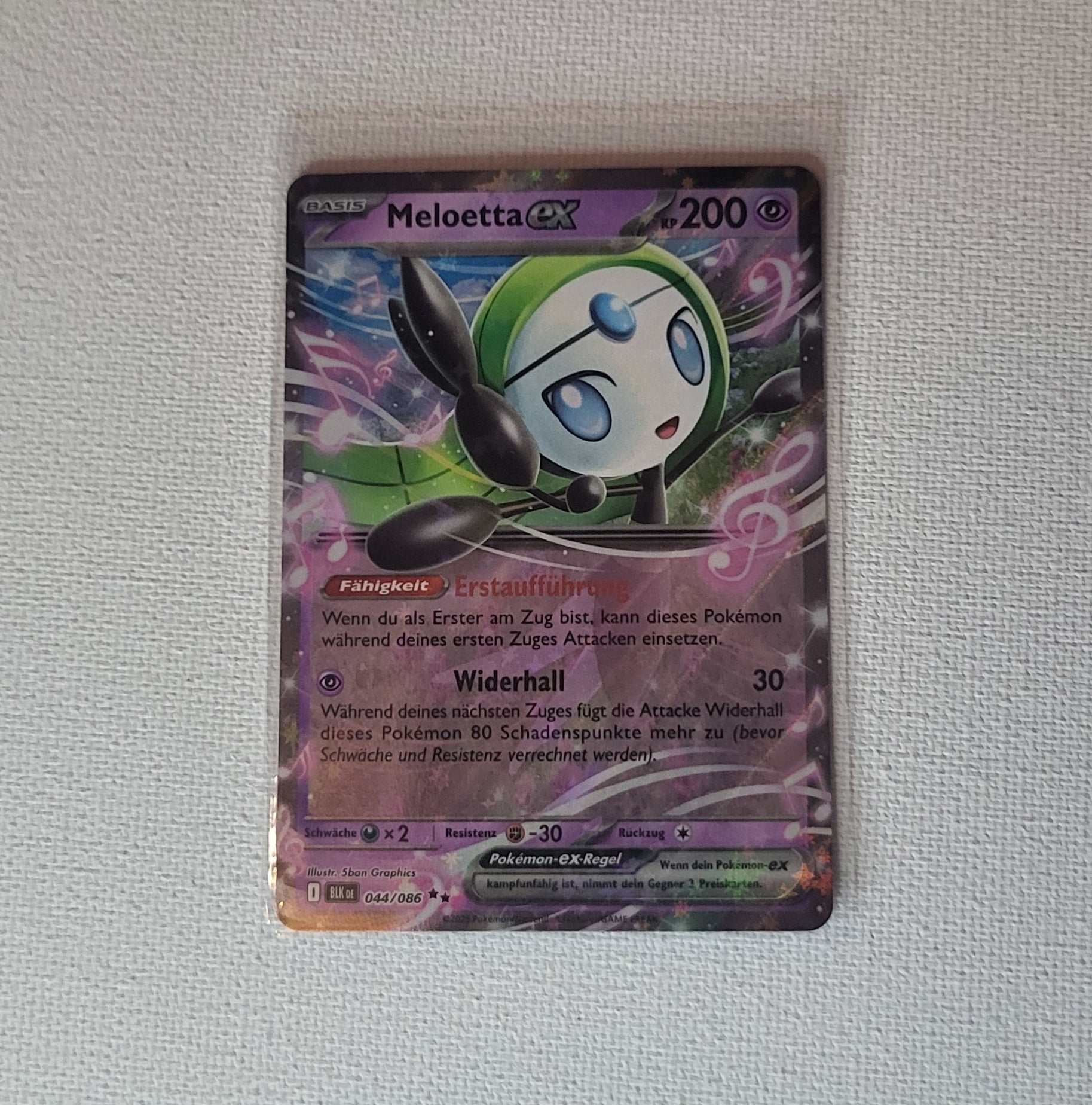 Pokémon – Meloetta ex – 044/08