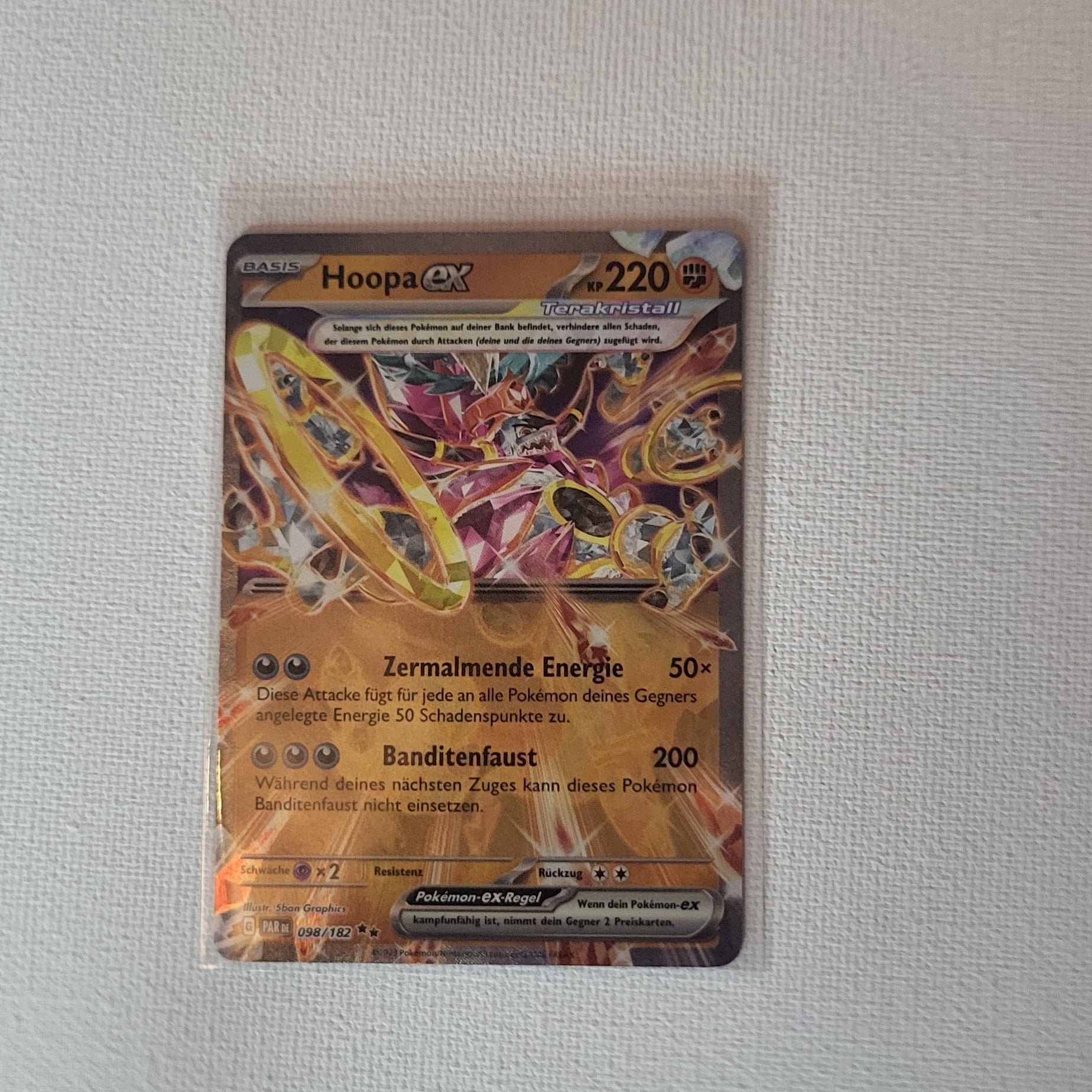 Pokémon – Hoopa ex – 098/182