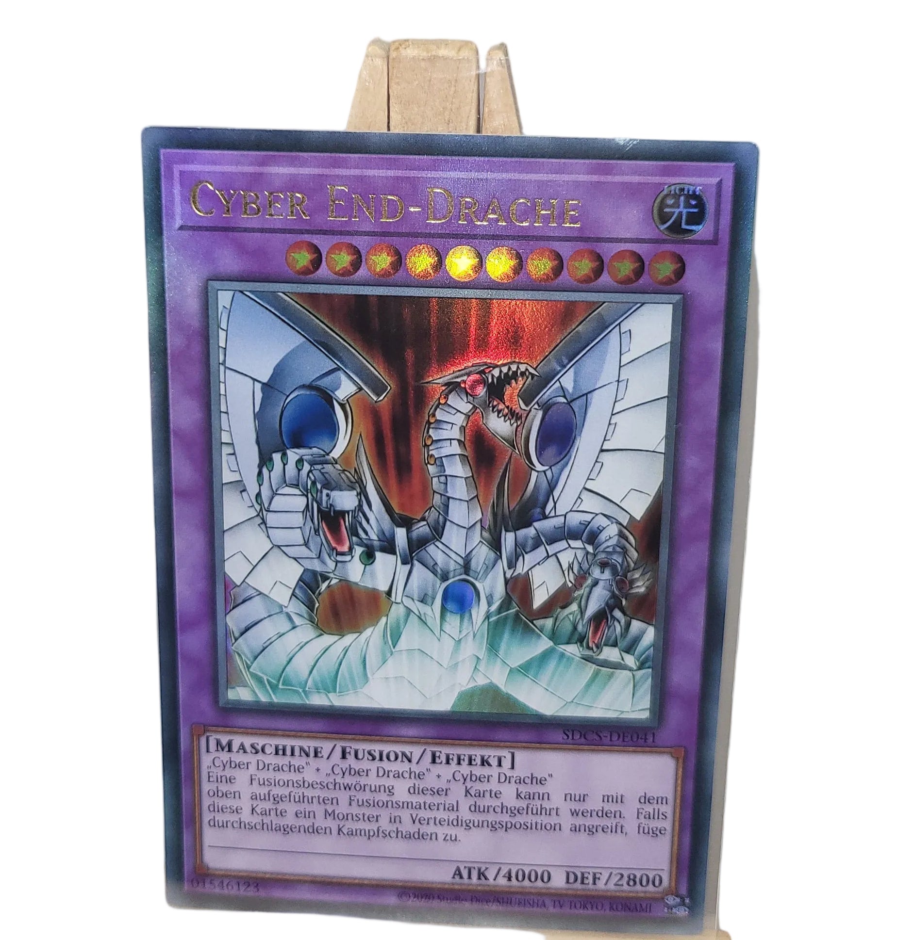 Cyber End-Drache Yu-Gi-Oh SDCS-DE041 Ultra RARE