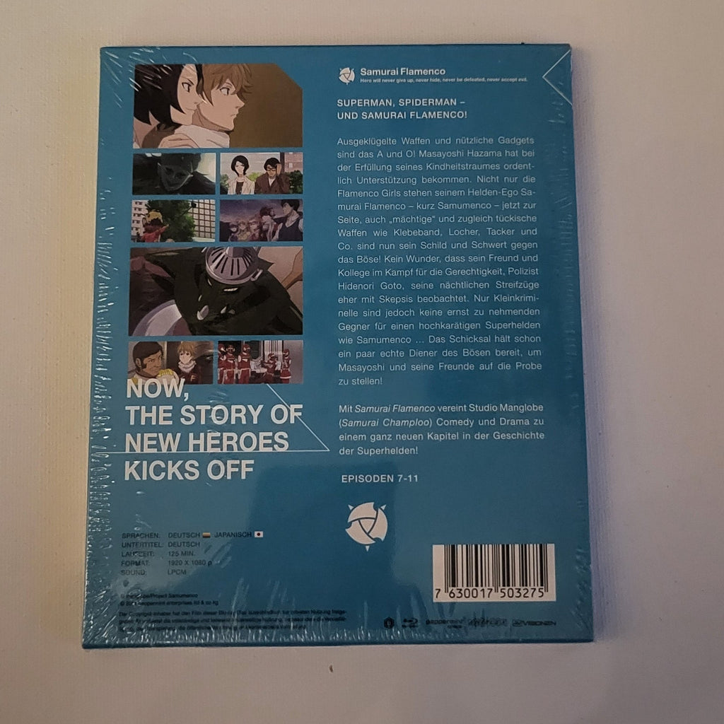 Samurai Flamenco – Volume 2 – Blu-ray – Neu & OVP (verschweißt)