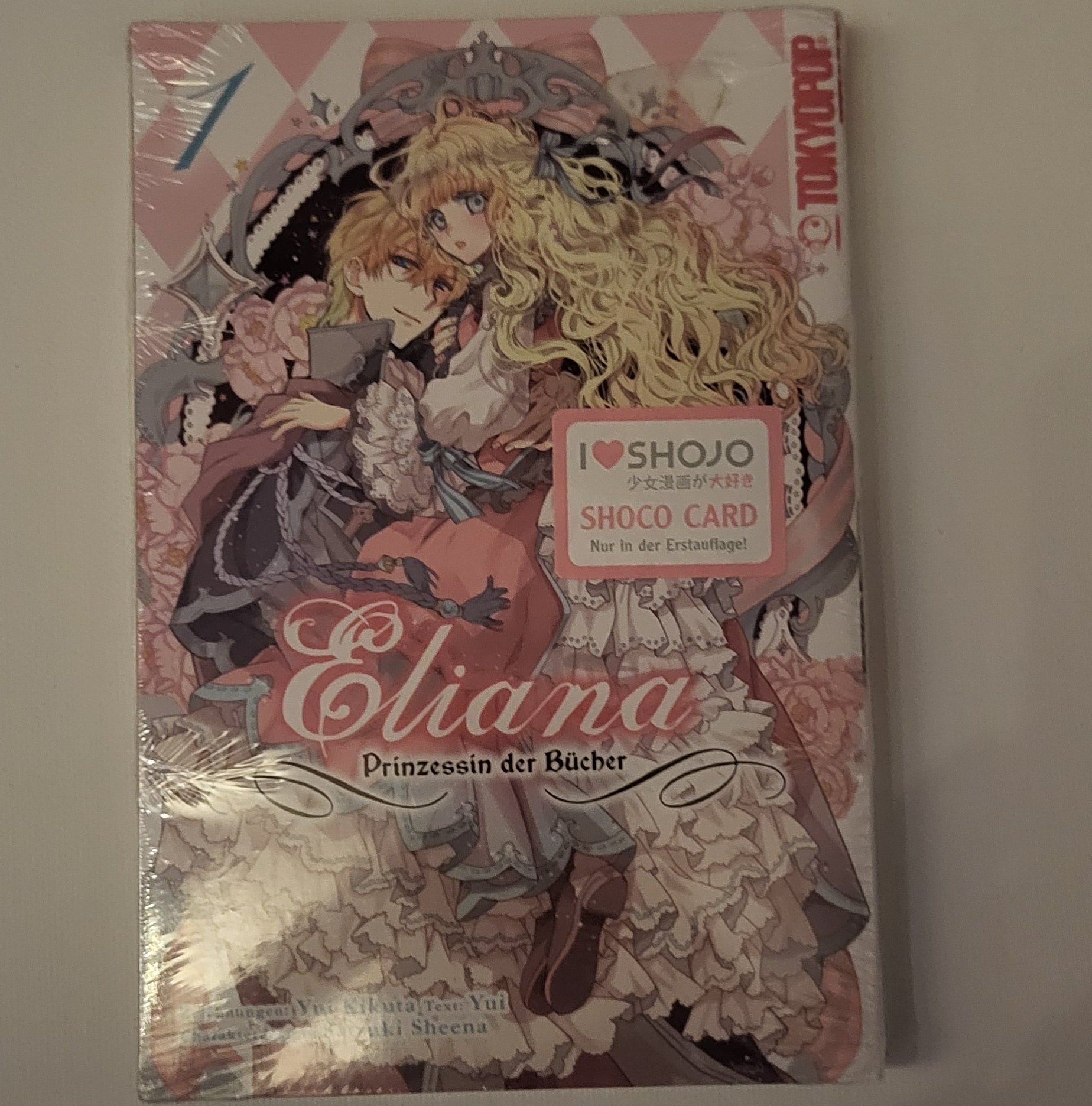 Eliana – Prinzessin der Bücher – Band 1 Erstauflage inkl. Shoco Card – Yui / Satsuki Shiina – Deutsch – Neu & Verschweißt