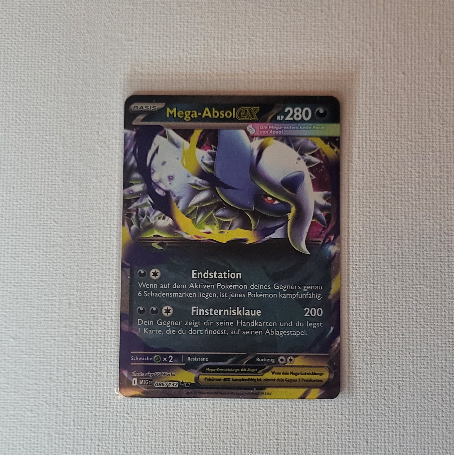 Pokémon – Mega-Absol ex – 086/132 – Ultra Rare – Near Mint