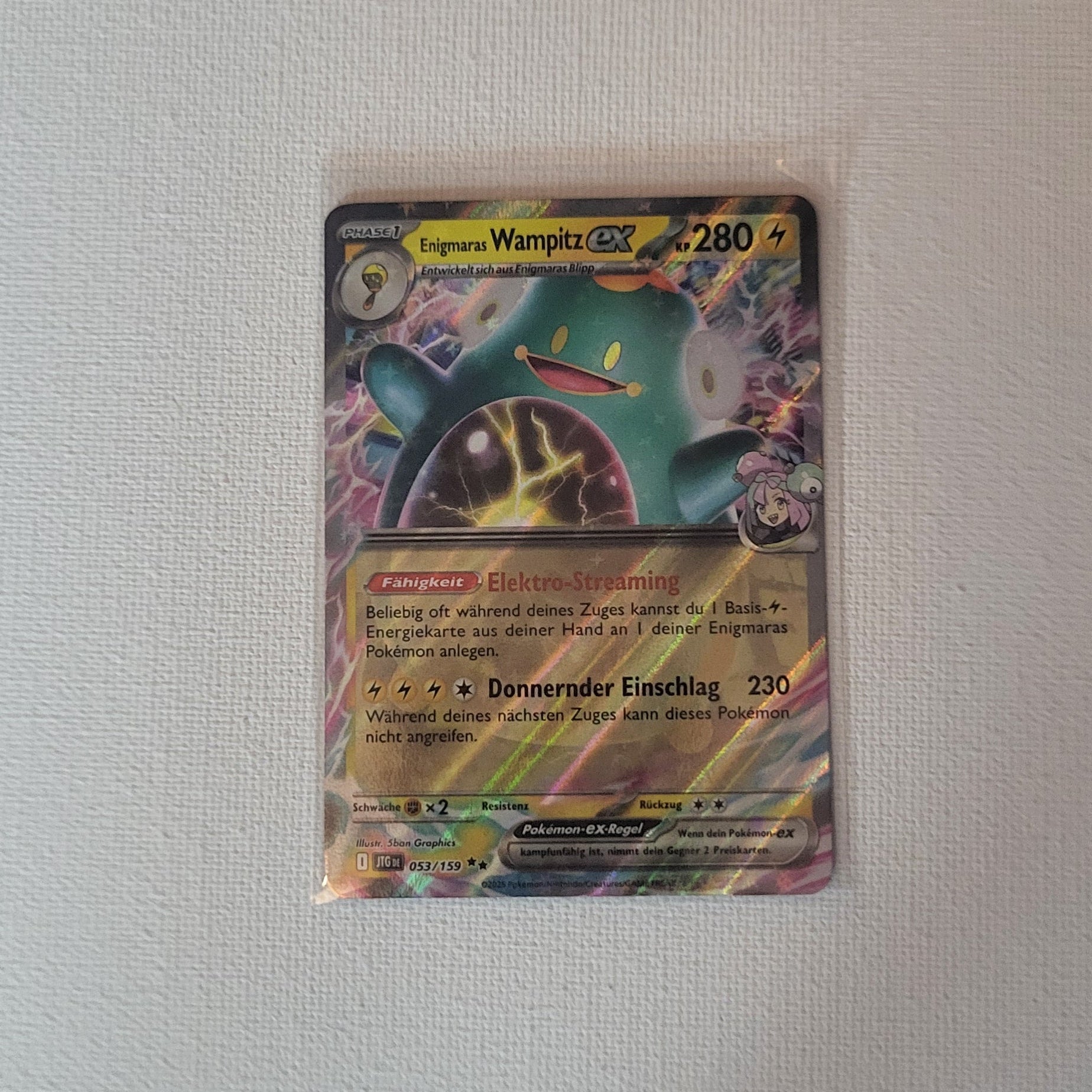 Pokémon – Wampitz ex – 053/159
