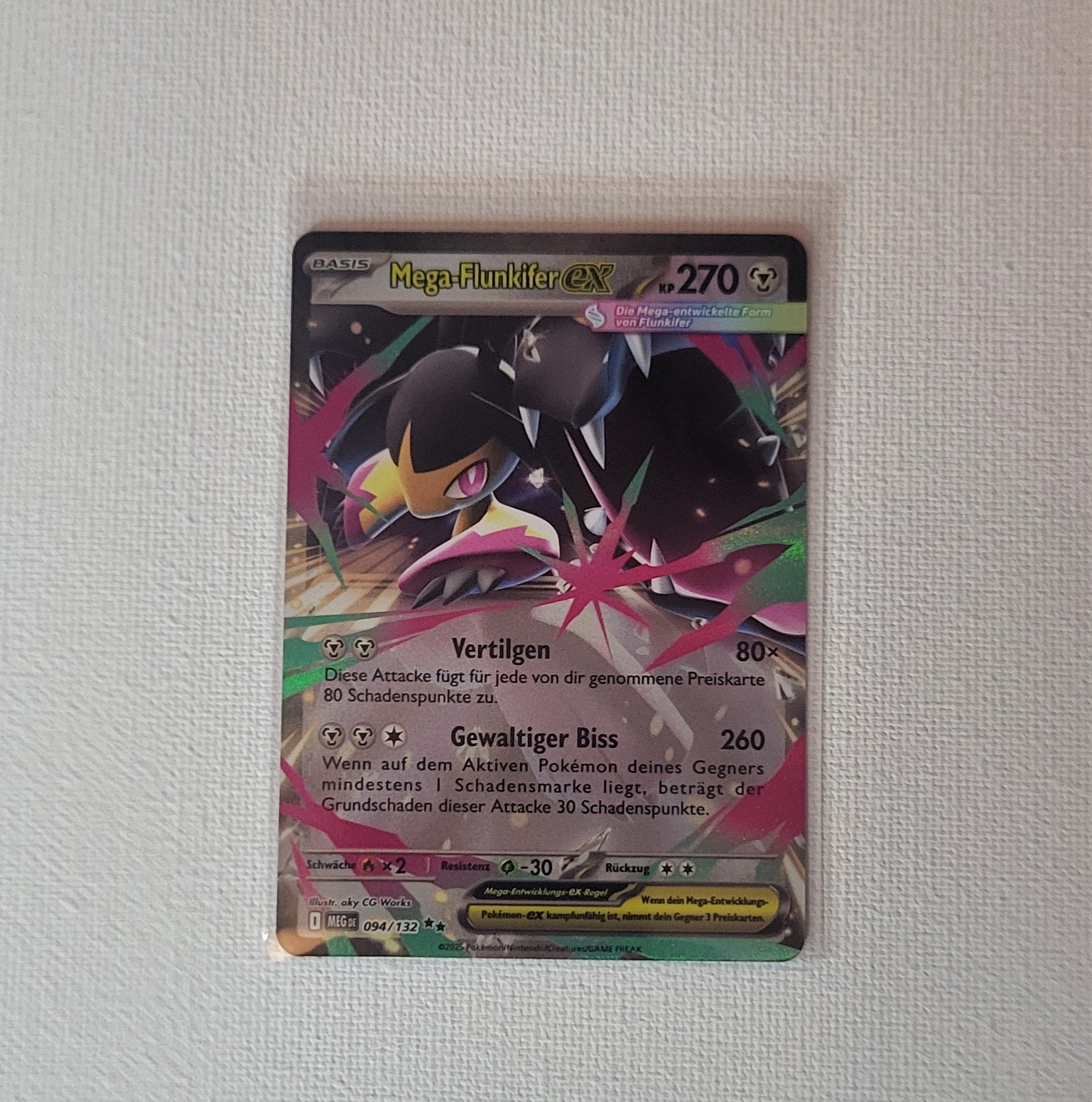 Pokémon – Mega-Flunkifer ex – 094/132 – Ultra Rare – Near Mint