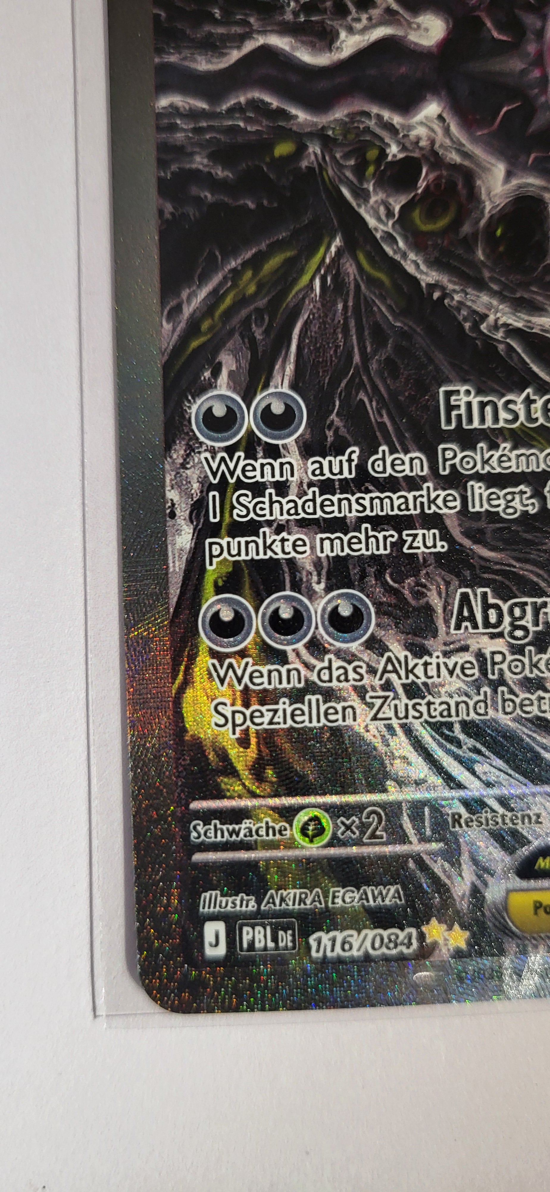 Pokémon Mega-Darkrai EX 116/084 – Full Art Secret Rare – Dunkelnacht – Near Mint – Deutsch