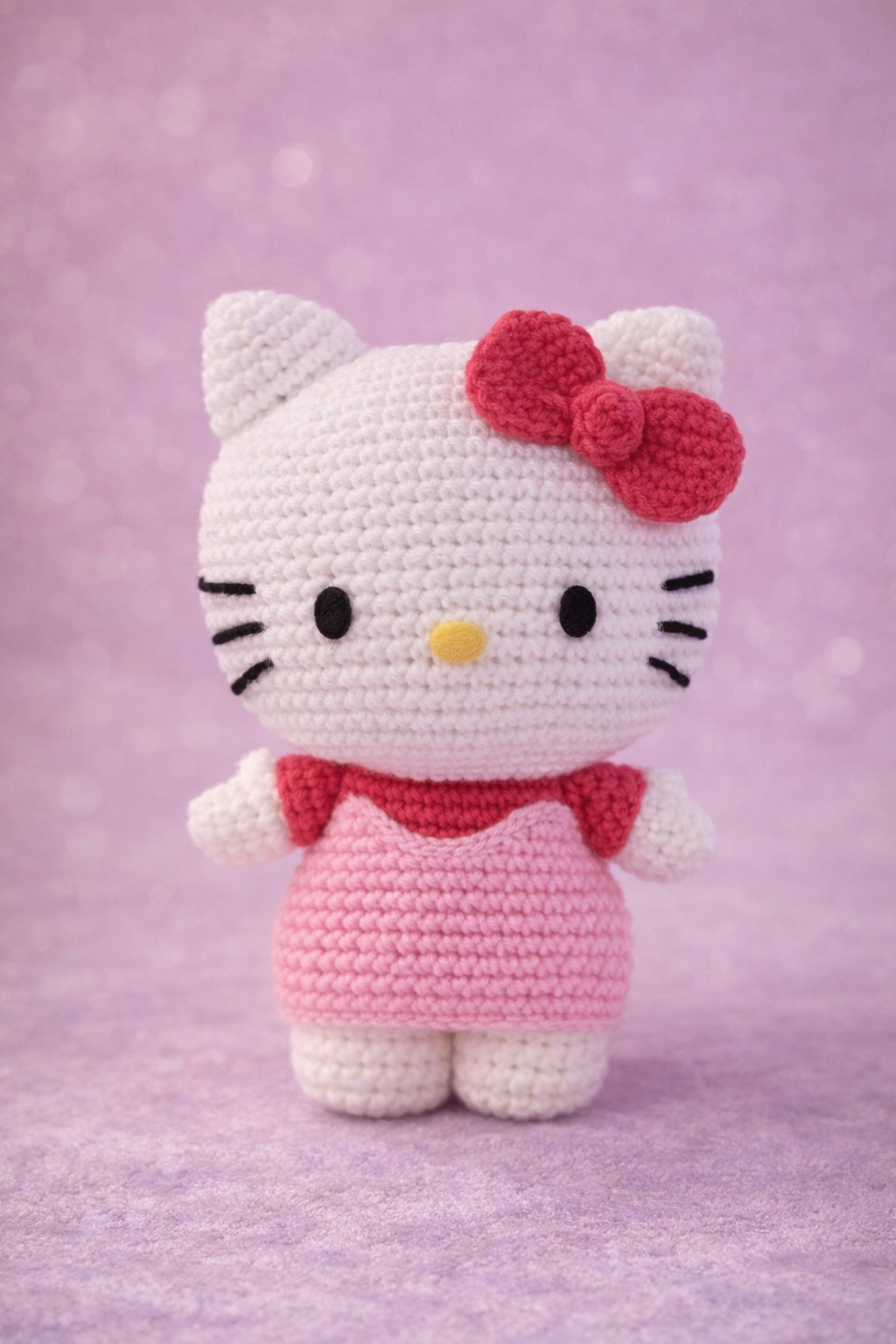 Hello Kitty Häkelset – DIY Crochet Kit