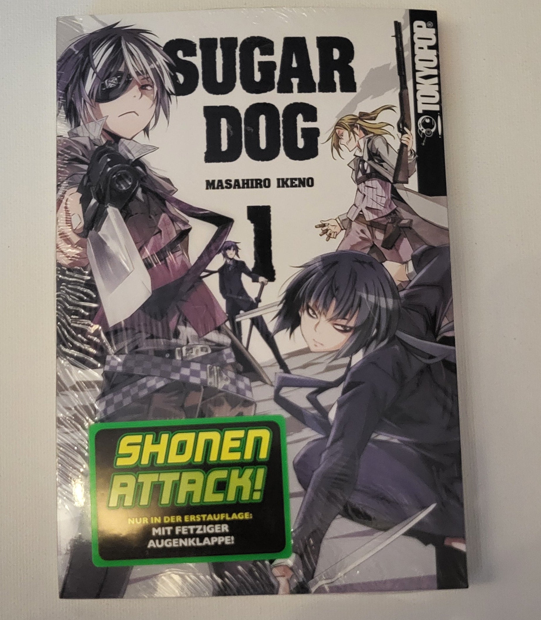 Sugar Dog – Band 1 – Masahiro Ikeno – Deutsch – Neu & Verschweißt – Erstauflage inkl. Augenklappe