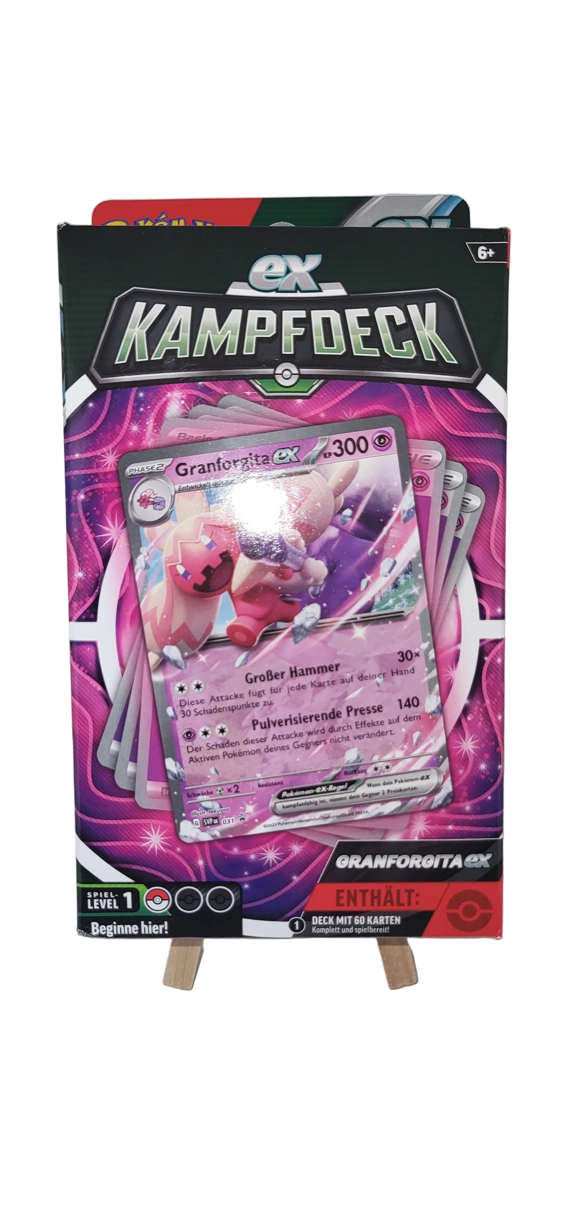 Pokémon ex Kampfdeck Granforgita Deutsch