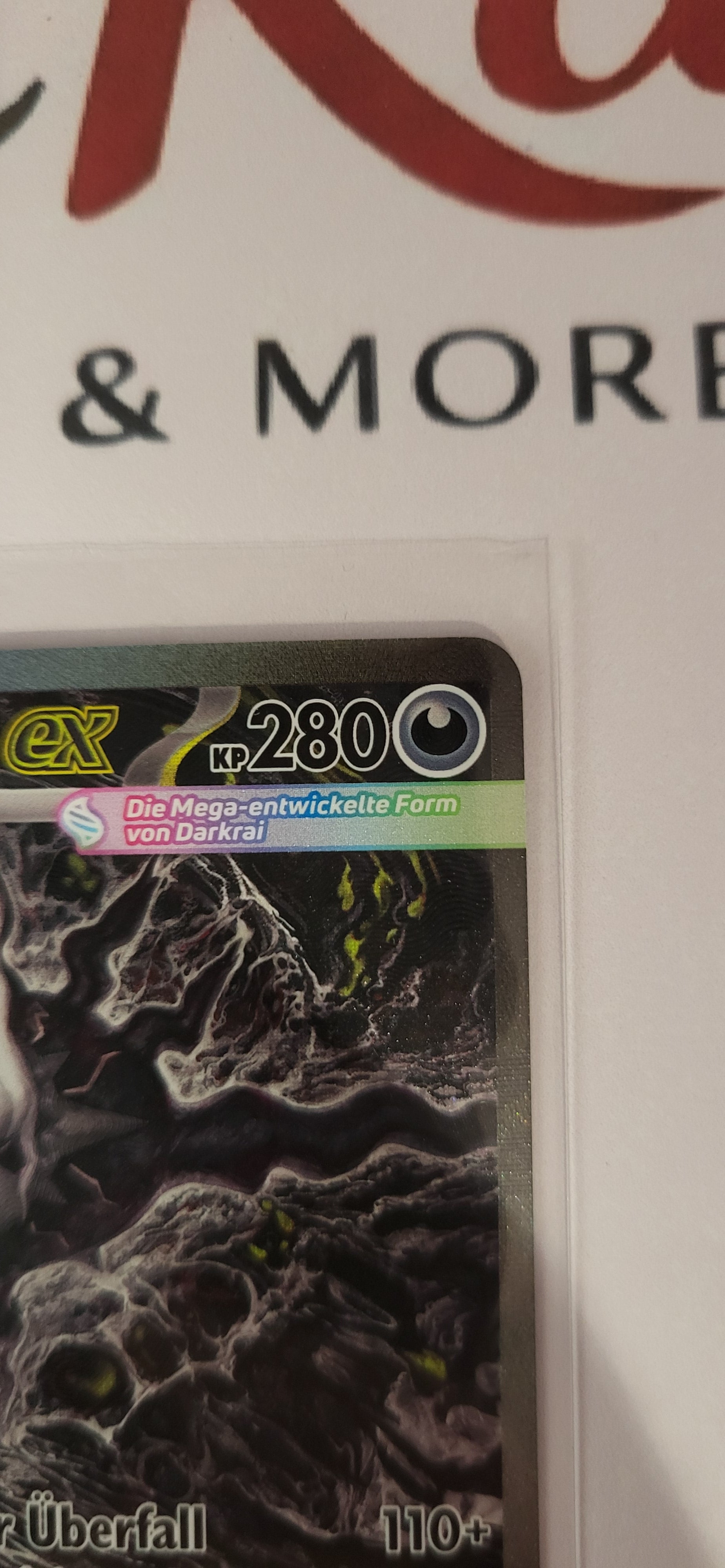 Pokémon Mega-Darkrai EX 116/084 – Full Art Secret Rare – Dunkelnacht – Near Mint – Deutsch