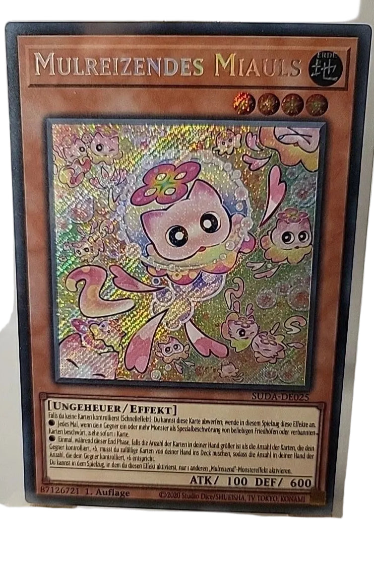 Mulreizendes Miauls Yu-Gi-Oh SUDA-DE025 1. Auflage Deutsch