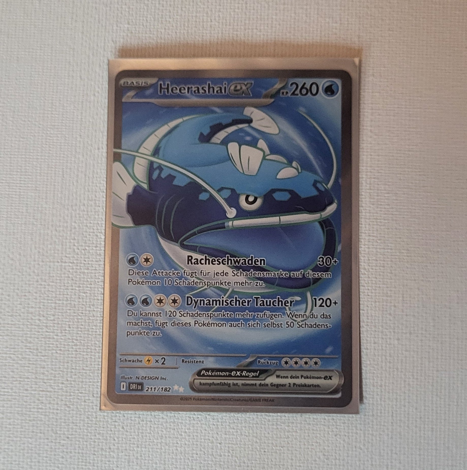 Pokémon – Heerashai ex – 211/182 (Special Illustration Rare