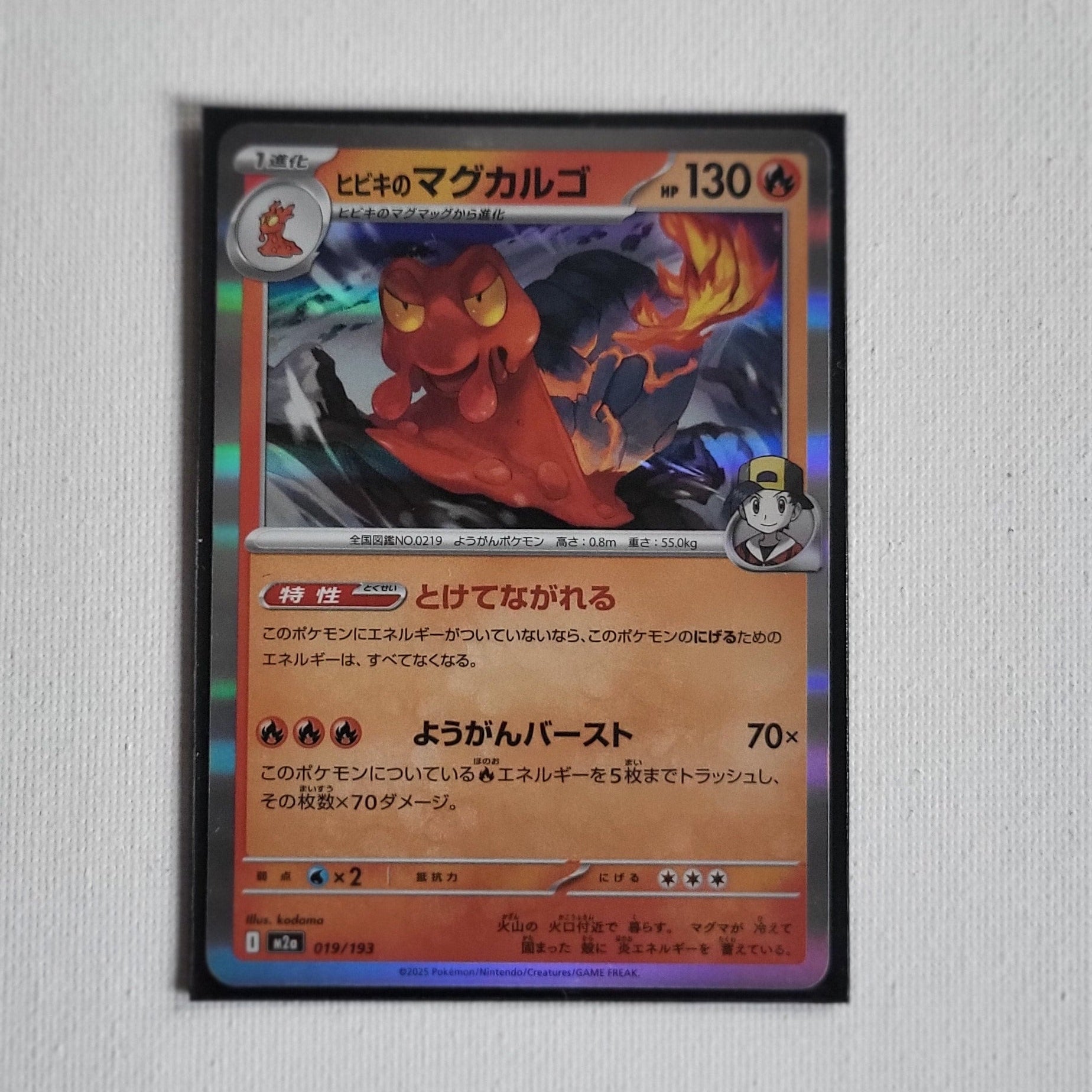 Magcargo – 019/193 – Holo – Japanisch – Pokémon