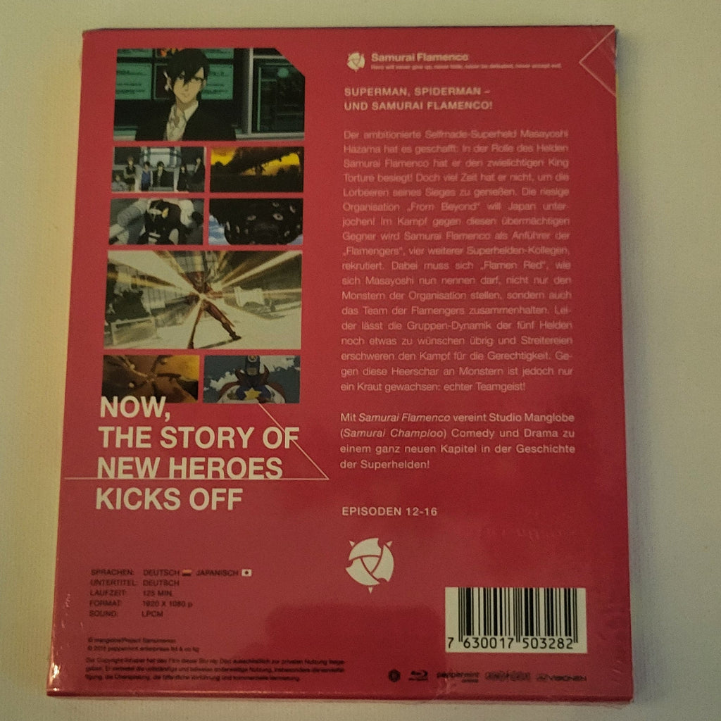 Samurai Flamenco – Volume 3 – Blu-ray – Neu & OVP (verschweißt)