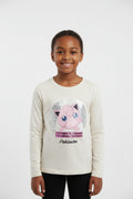 Pokémon - Sweatshirt - Mädchen mit Pailletten-Wendemotiv Pummeluff