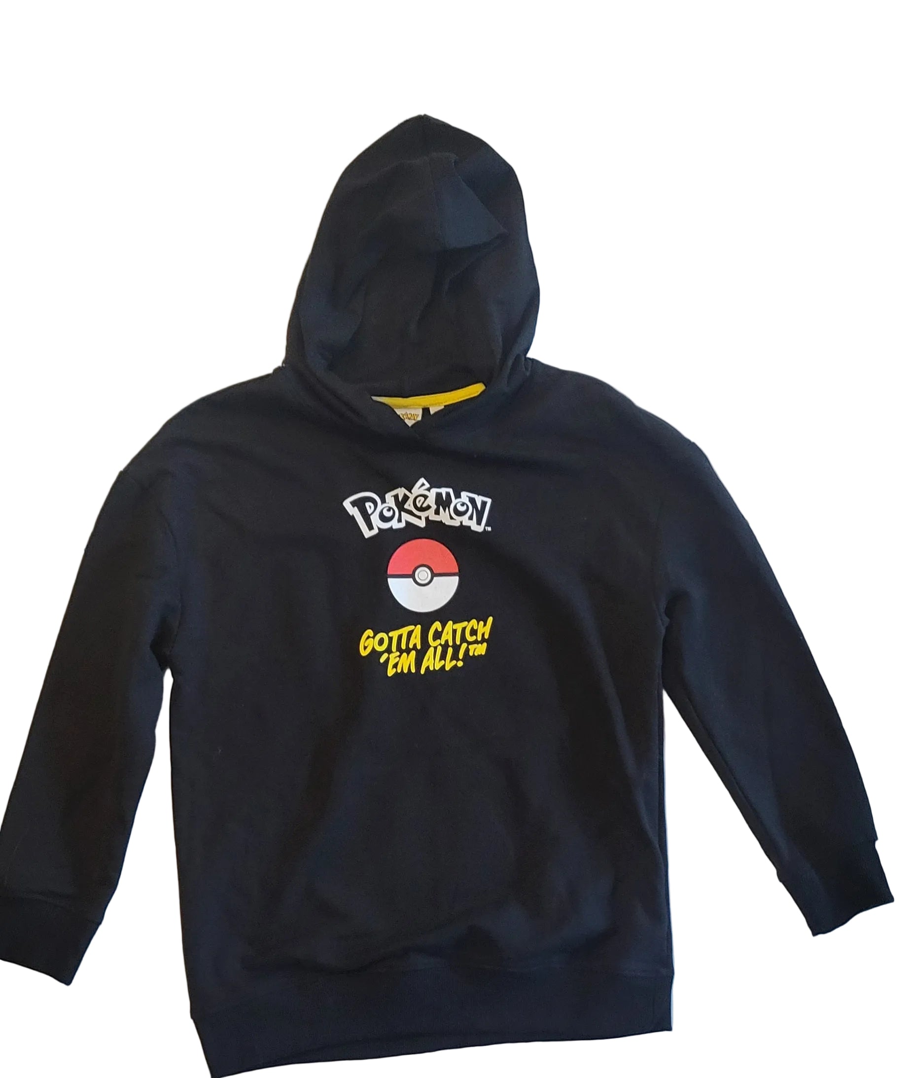 Pokémon Hoodie Jungen – Schwarz – Pikachu Print
