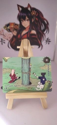 Naruto Kayou You Failed! Kakashi's Final Decision NRSA01-R-007L1 R Rare NM